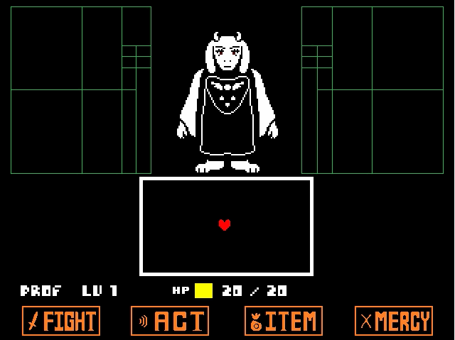 Bullet Hell RPG gameplay GIF